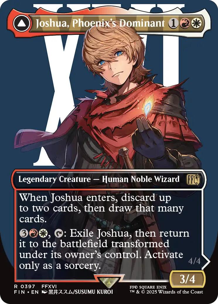 Joshua, Phoenix's Dominant (Borderless)