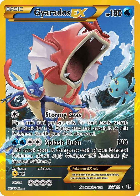 Gyarados EX (Secret) [BKP - 123/122]