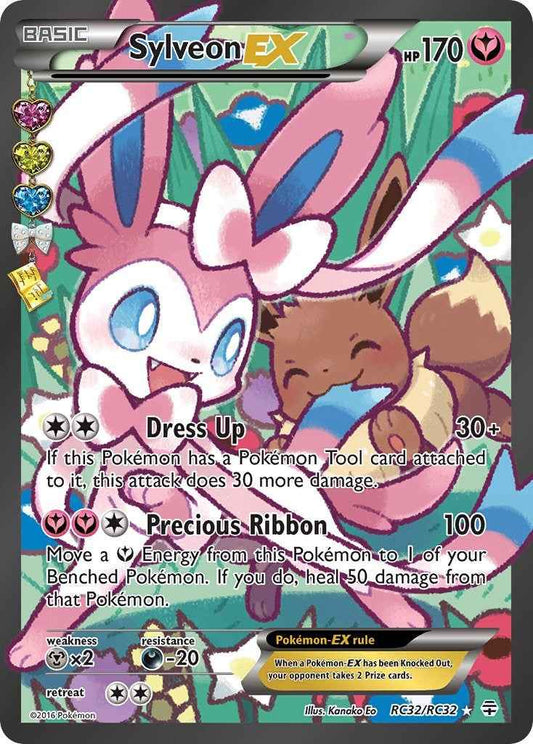 Sylveon EX (Full Art) [GEN - RC32/RC32]