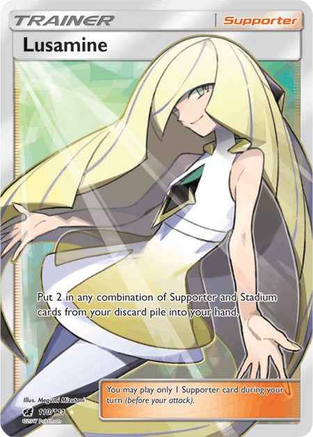 Lusamine (Full Art) [SM04 - 110/111]