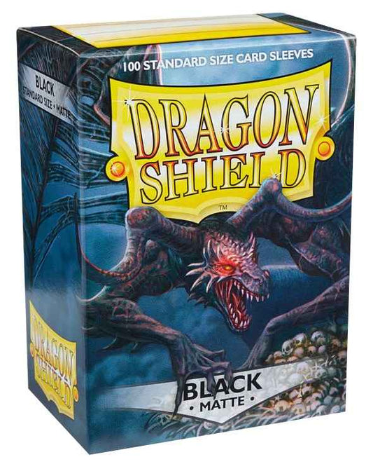 Dragon Shield Matte Sleeves - Black (100-Pack) [0]