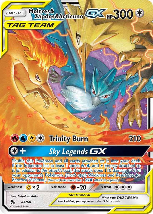 Moltres & Zapdos & Articuno GX [HIF - 44/68]