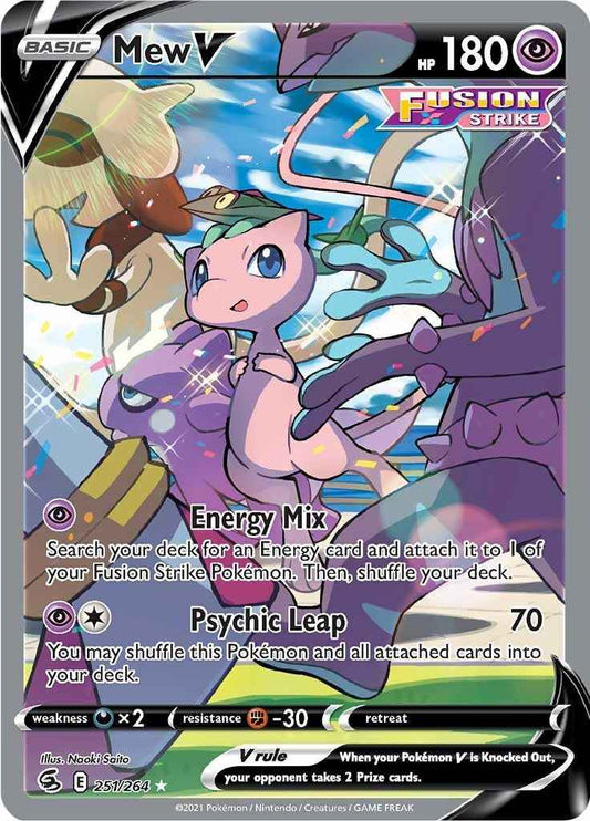 Mew V (Alternate Full Art) [SWSH08 - 251/264]