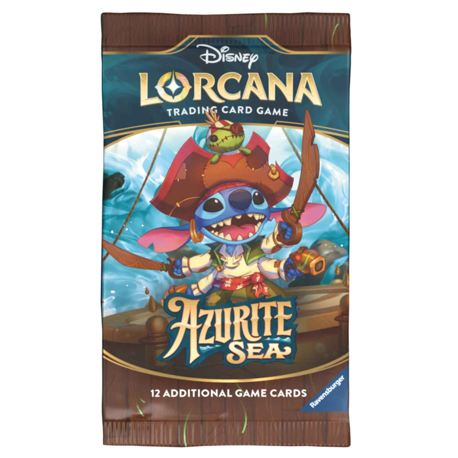 Disney Lorcana: Azurite Sea Booster Pack [6 - 0]