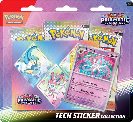 Prismatic Evolutions Tech Sticker Collection [Sylveon] [PRE - 0]