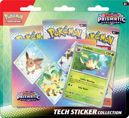 Prismatic Evolutions Tech Sticker Collection [Leafeon] [PRE - 0]