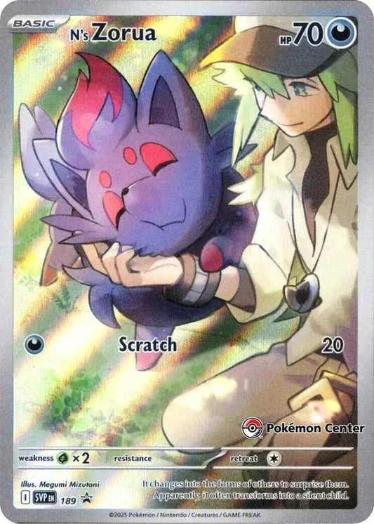N's Zorua - 189 (Pokemon Center Exclusive) [SVP - 189]