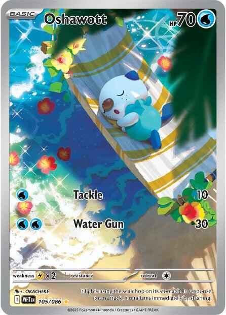 Oshawott - 105/086 [WHT - 105/086]