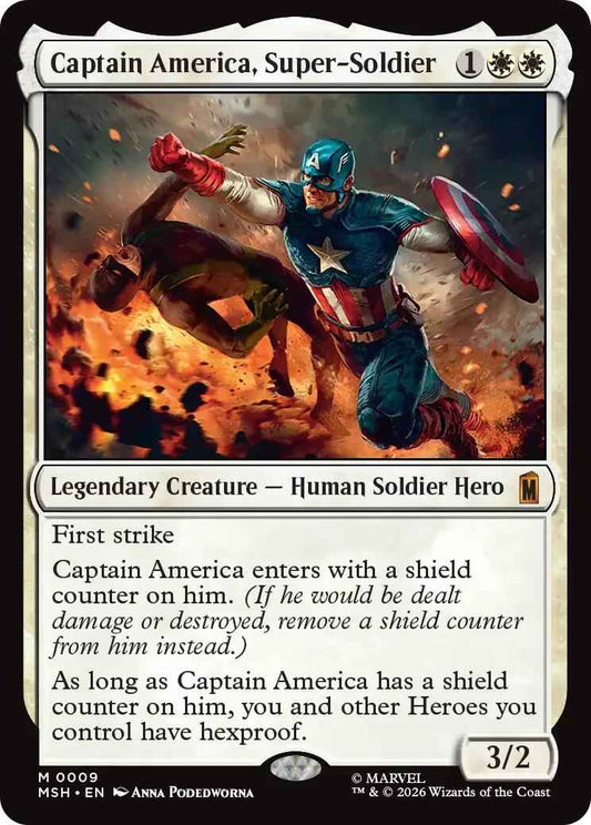 Captain America, Super-Soldier [MSH - 9]