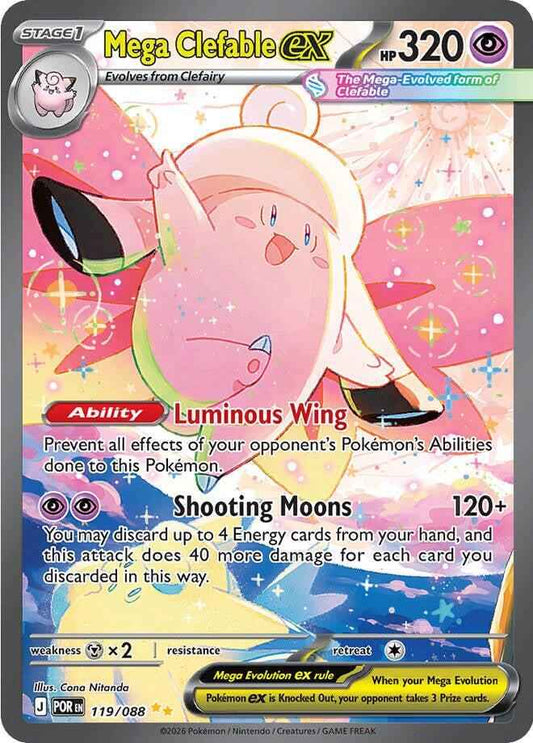 Mega Clefable ex - 119/088 [POR - 119/088]
