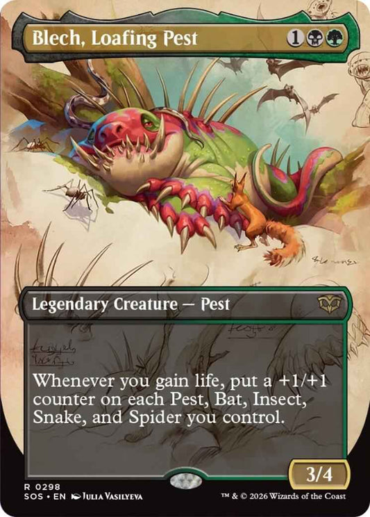 Blech, Loafing Pest (Borderless) [SOS - 298]