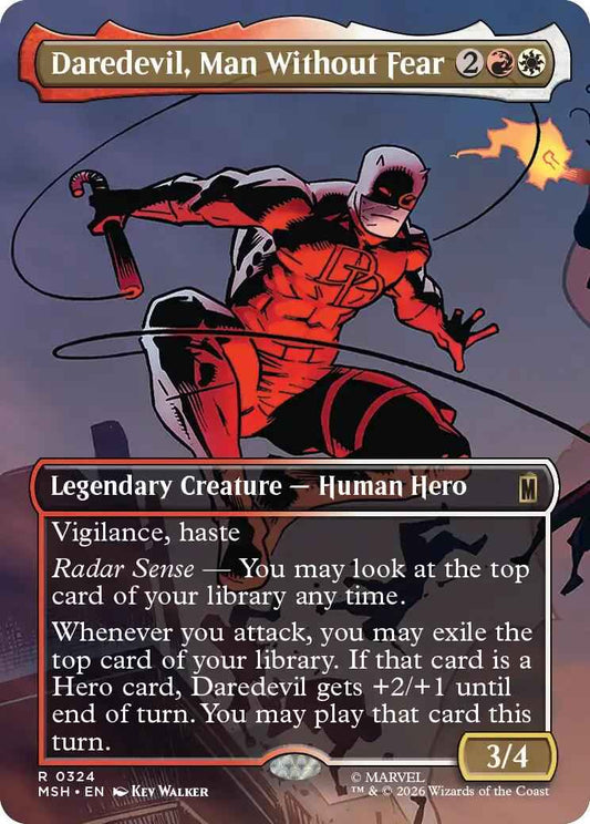 Daredevil, Man Without Fear (Borderless) (0324) [MSH - 324]