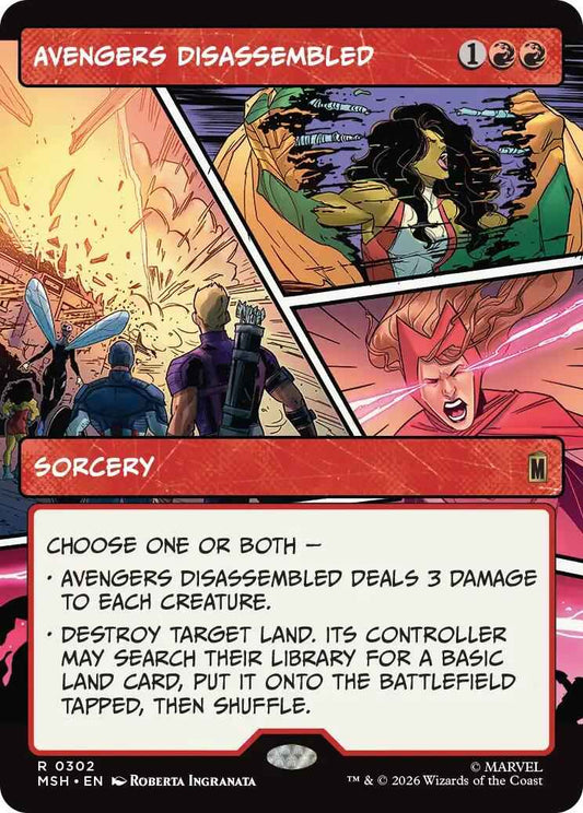 Avengers Disassembled (Borderless) [MSH - 302]