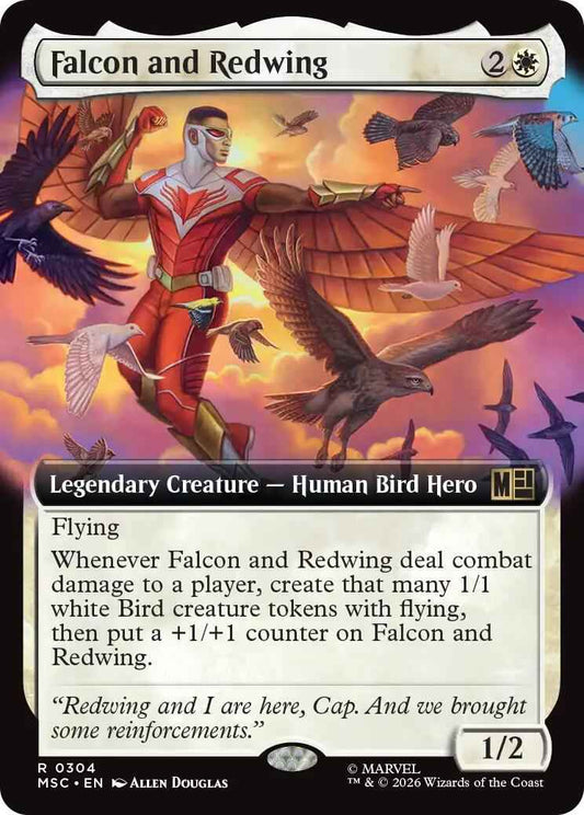 Falcon and Redwing (Extended Art) [MSC - 304]