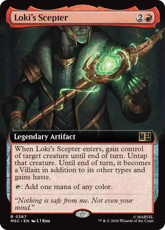 Loki's Scepter (Extended Art) [MSC - 367]