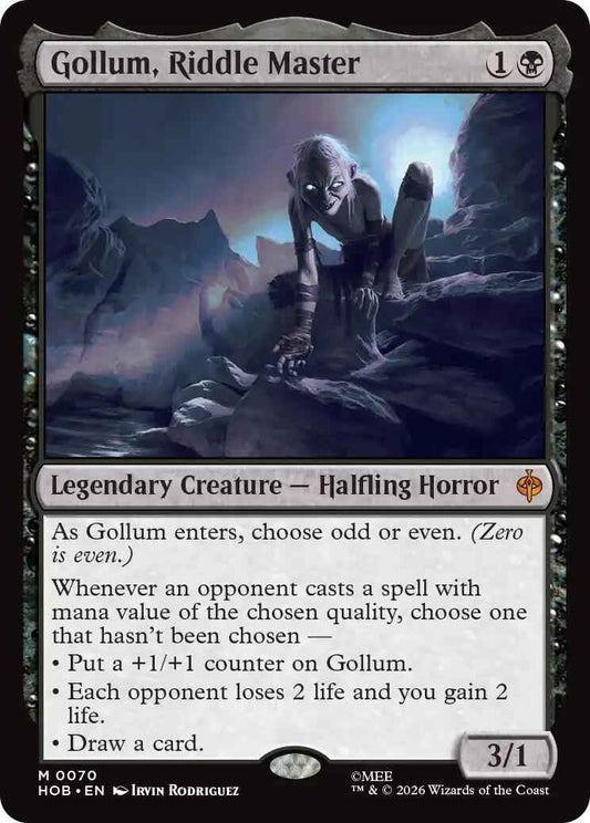 Gollum, Riddle Master [HOB - 70]