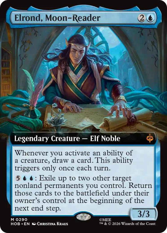 Elrond, Moon-Reader (Extended Art) [HOB - 290]