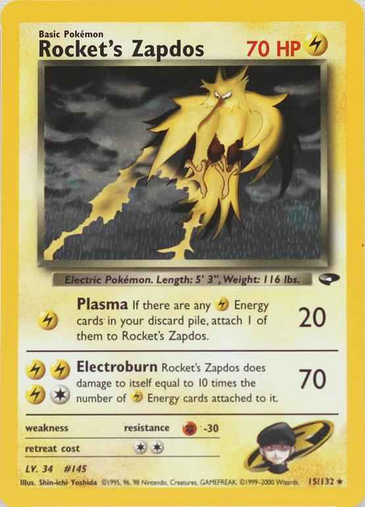 Rocket's Zapdos [G2 - 015/132]