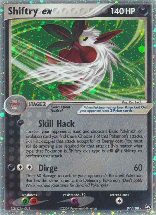 Shiftry ex [PK - 97/108]